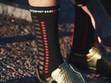 Шкарпетки Compressport Pro Racing Socks v4.0 Ultralight Bike - Black/Red - T2