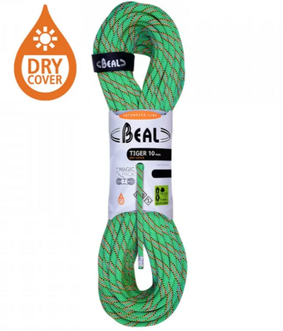 Мотузка Beal Tiger 10мм Unicore 50м - зелена