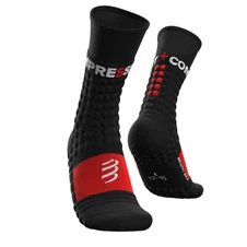 Шкарпетки Compressport Pro Racing Socks Winter Run - чорний/червоний - T4
