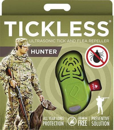 Ультразвуковий відлякувач кліщів Tickless Hunter PRO - зелений