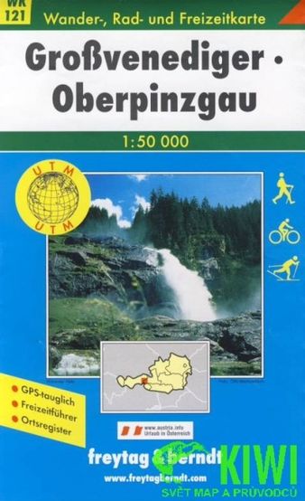 Туристична карта 1:50T - Großvenediger Oberpinzgau