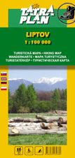 Туристична карта Tatraplan Liptov 1:100000